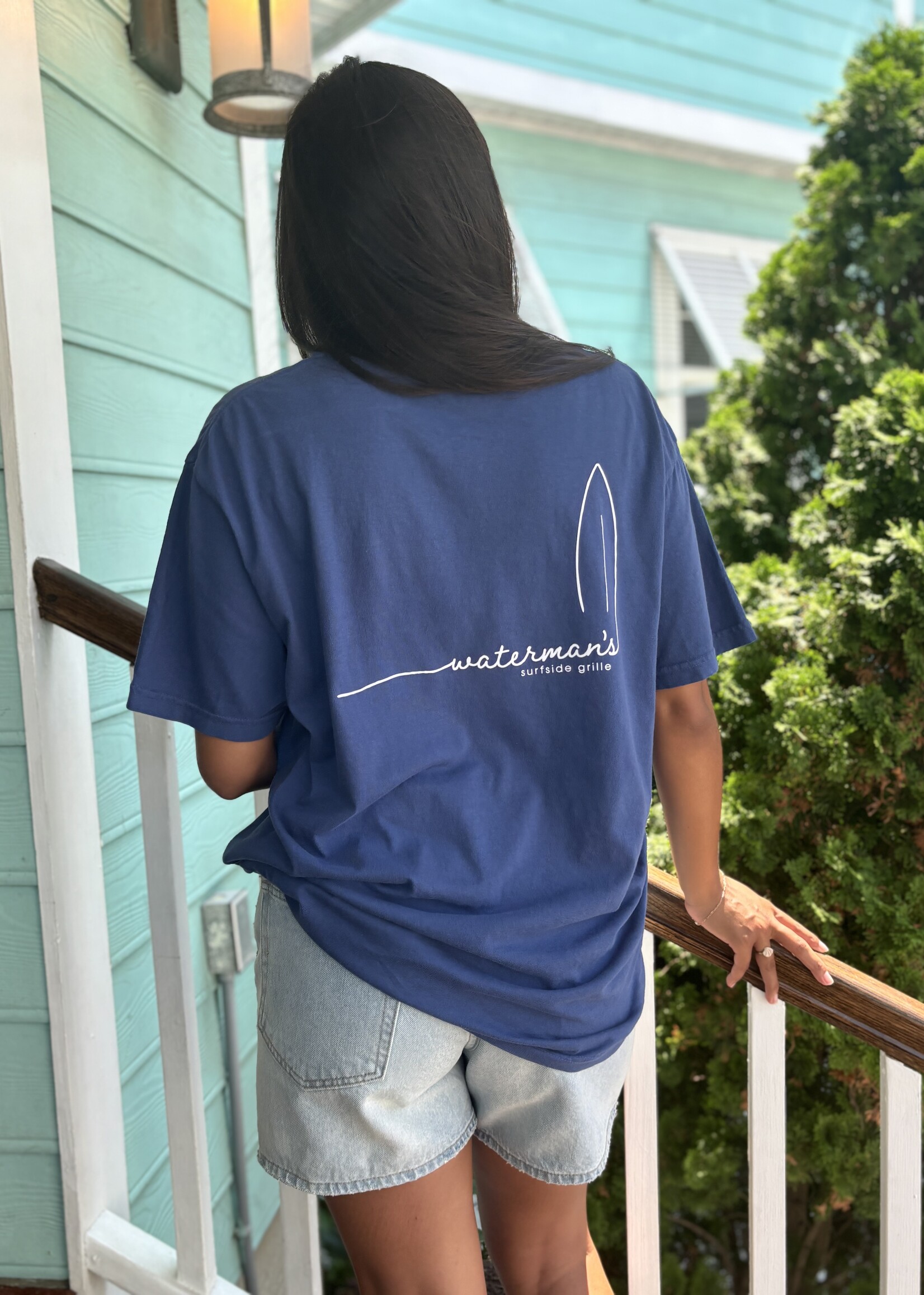 Simple Surf Comfort Colors Tee
