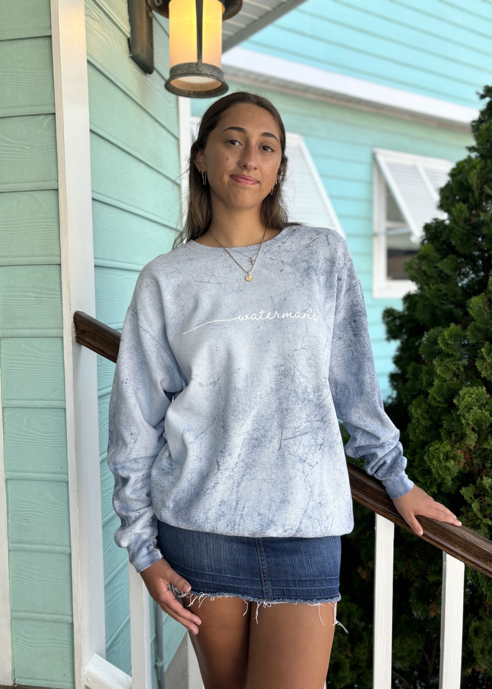 Simple Surf Colorblast Sweatshirt