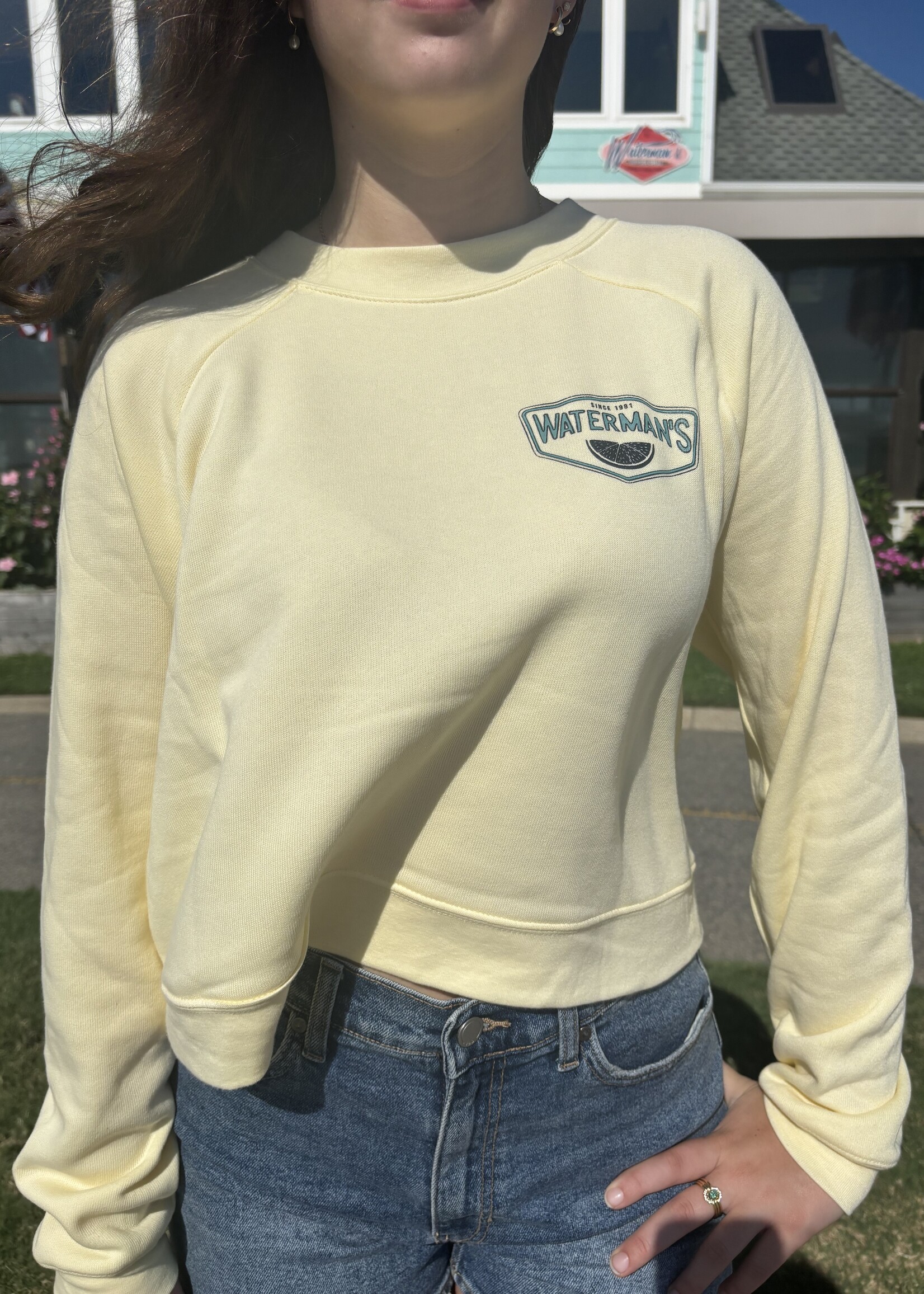 Fresh Squeezed & STP Bella & Canvas Cropped Sweatshirt