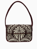 Coco Buttercream Floral Beaded Shoulder Bag