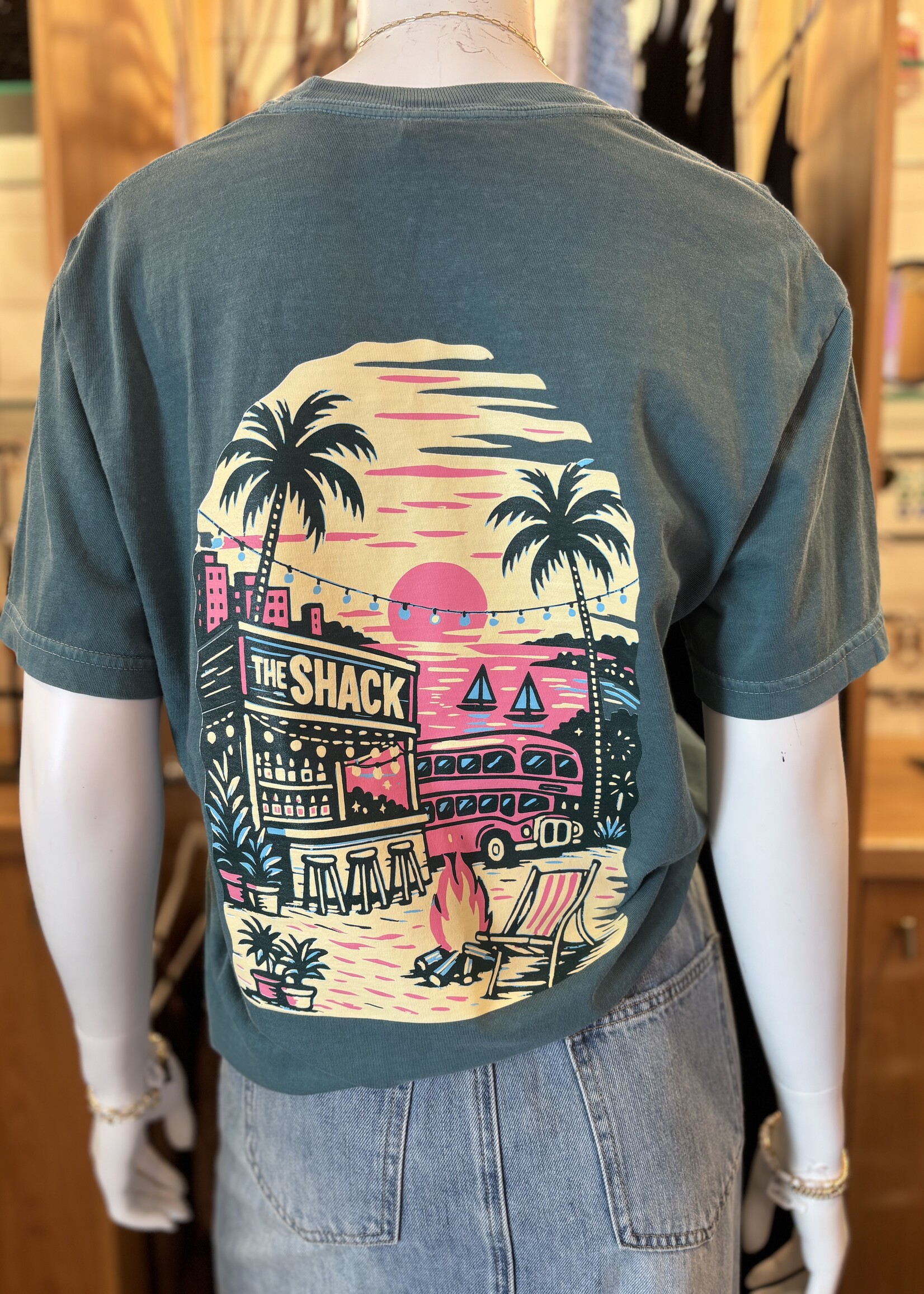 Shack Sunset Comfort Colors Shirt