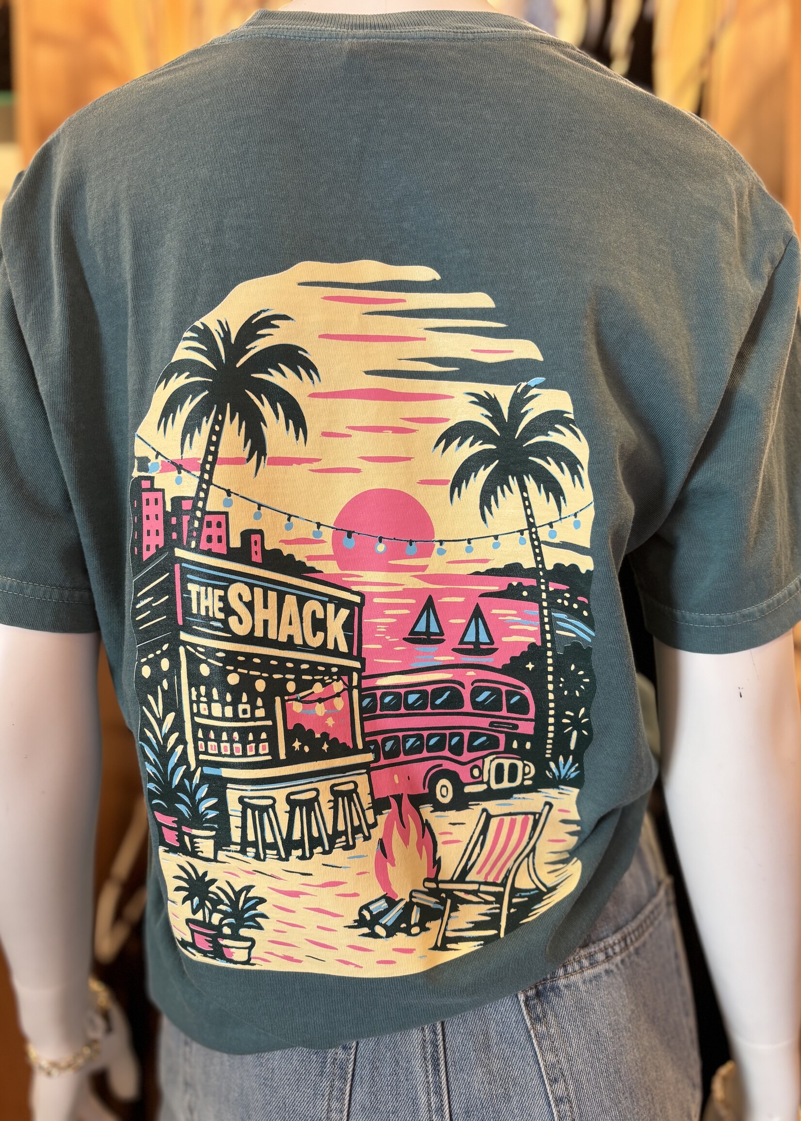 Shack Sunset Comfort Colors Shirt