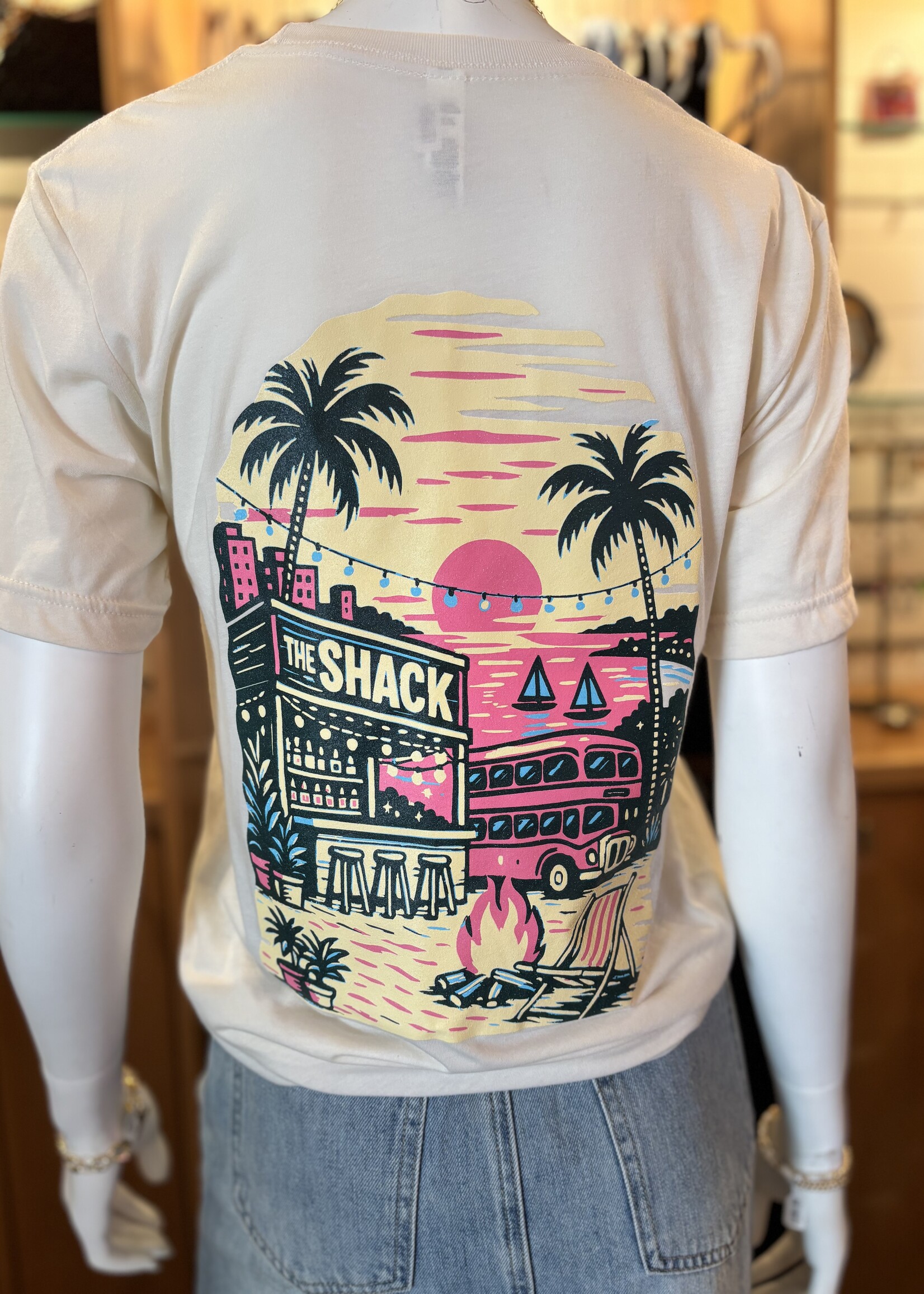 Shack Sunset Bella & Canvas Shirt