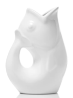 White Gurgle Pot