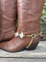 Baroque Pearl Boot Chain