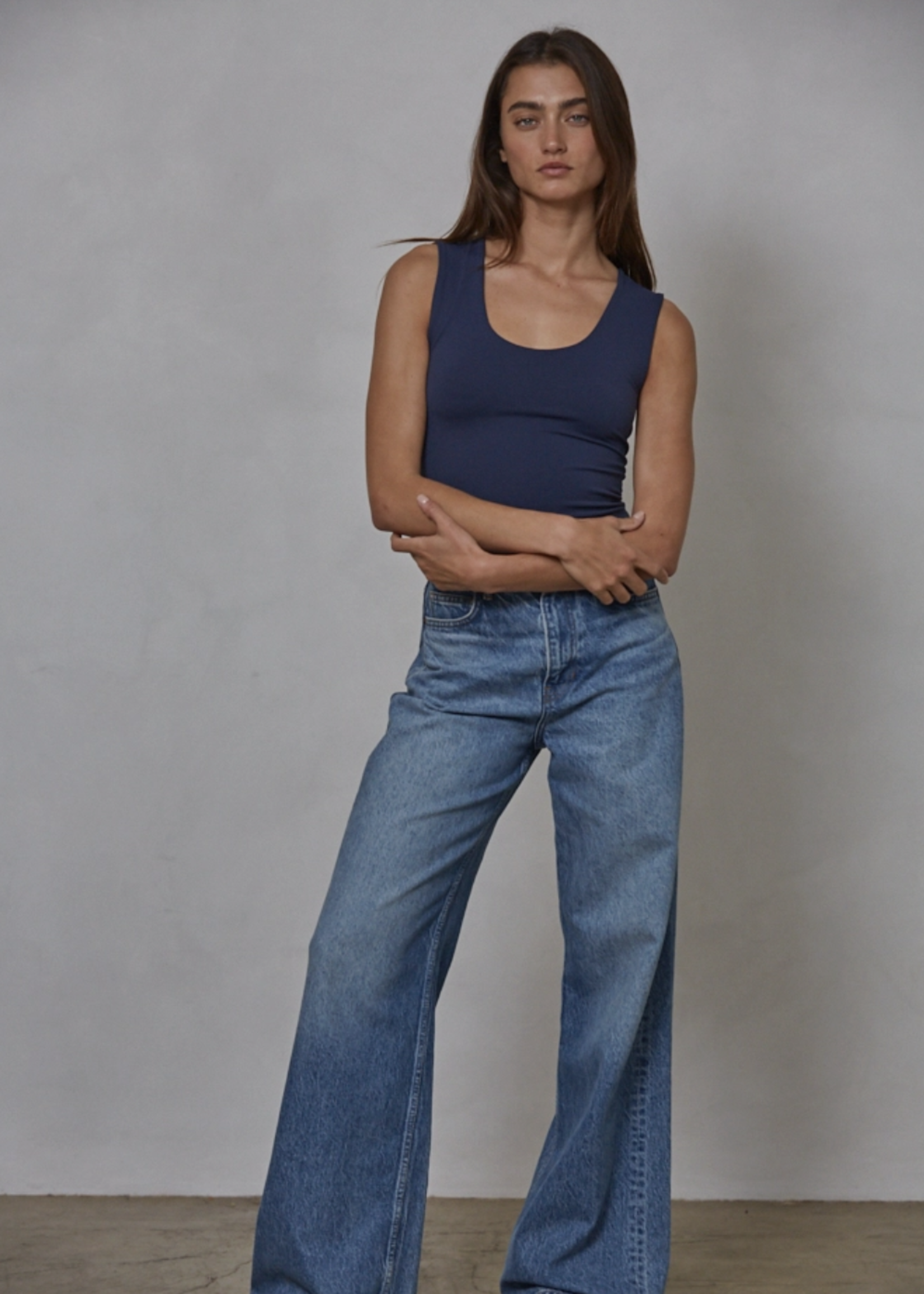 Double Layered Seamless Top