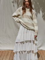 Striped Textured Sweater