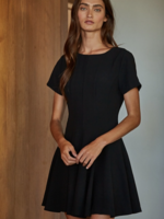 Short Sleeve Flare Mini