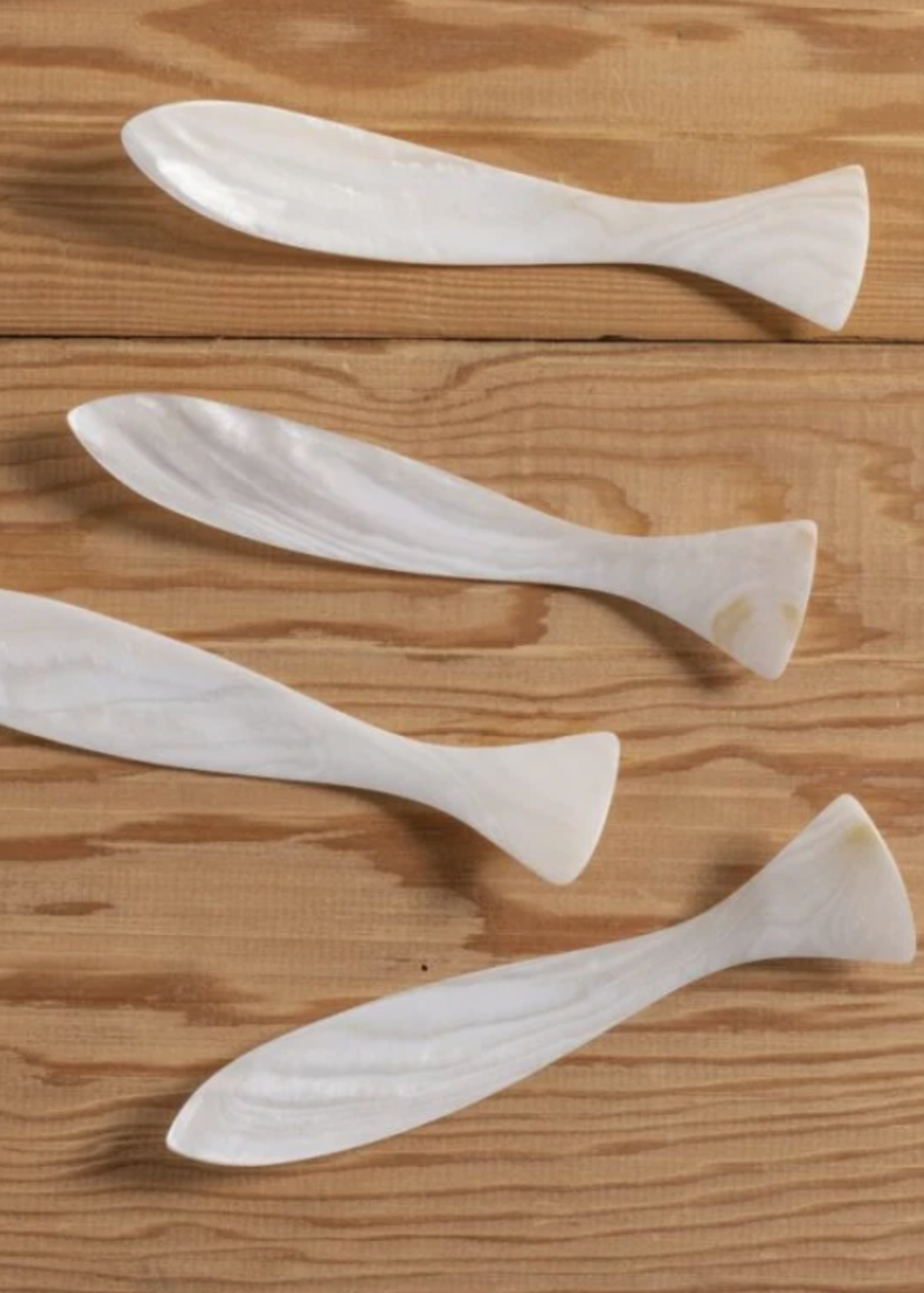 Minnow Shell Spreaders, Set of 4
