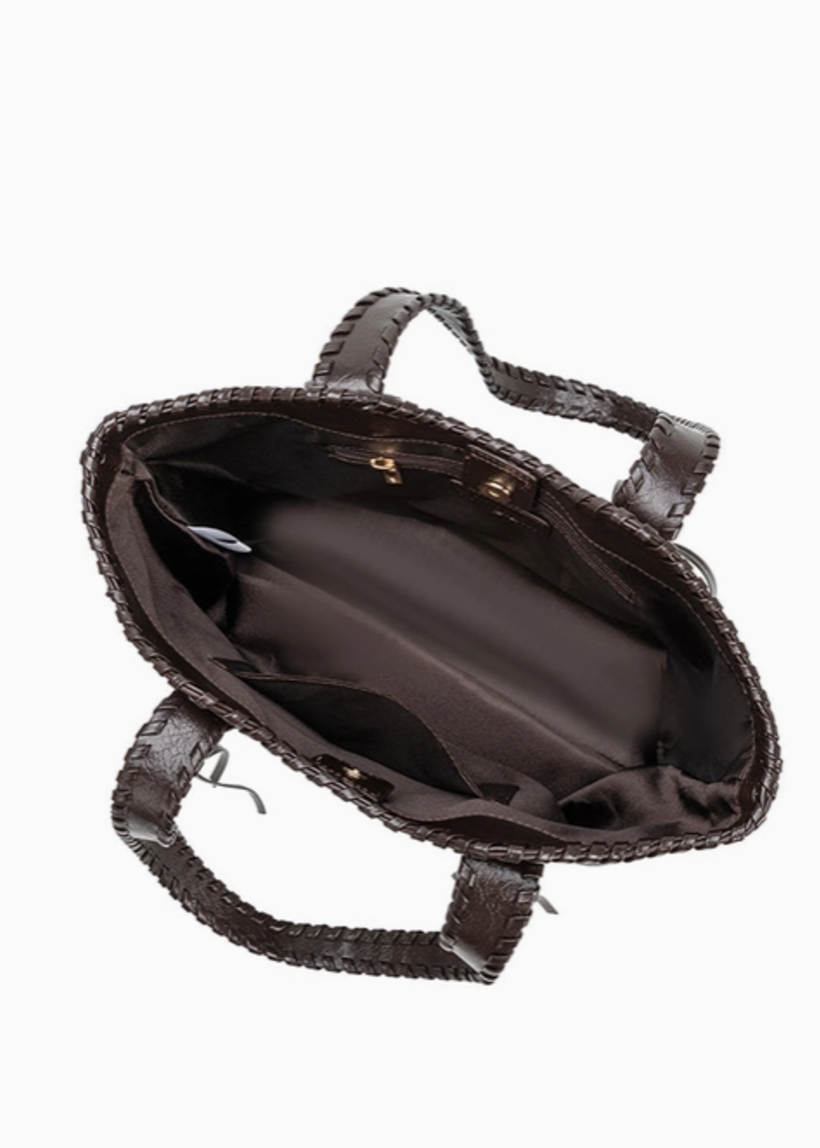 Phoebe Espresso Recycled Vegan Shoulder Bag