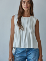 Round Neck Sleeveless Top