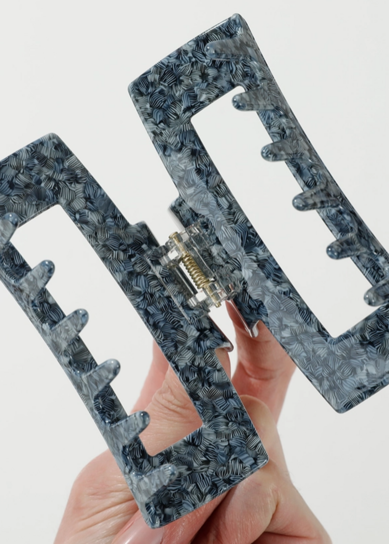 Seaside Luna Large Classic Rectangle Claw Clip