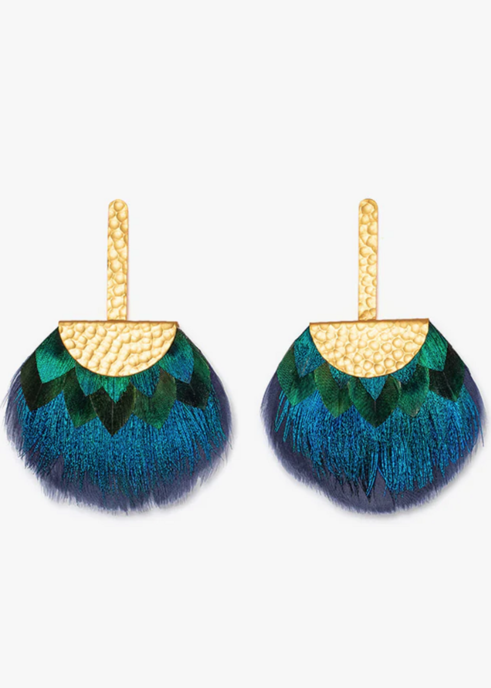 Tucket Blue Grecian Earring 61