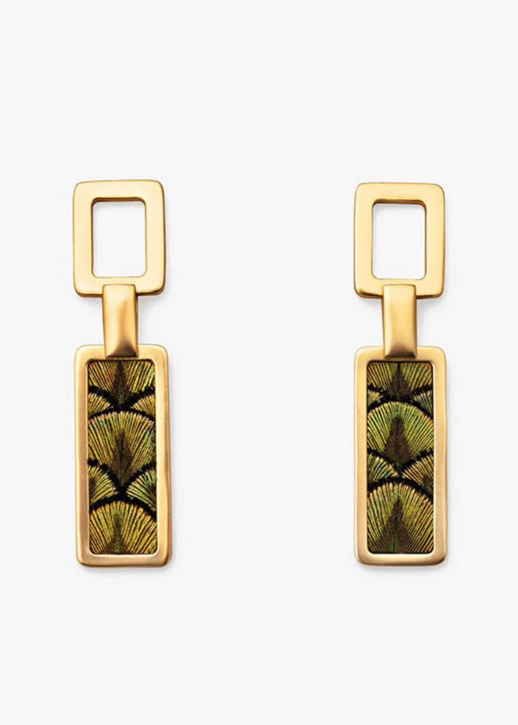 Coakley Town Rectangular Drop Earring 62