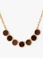 Ellie Multi Bezel Necklace