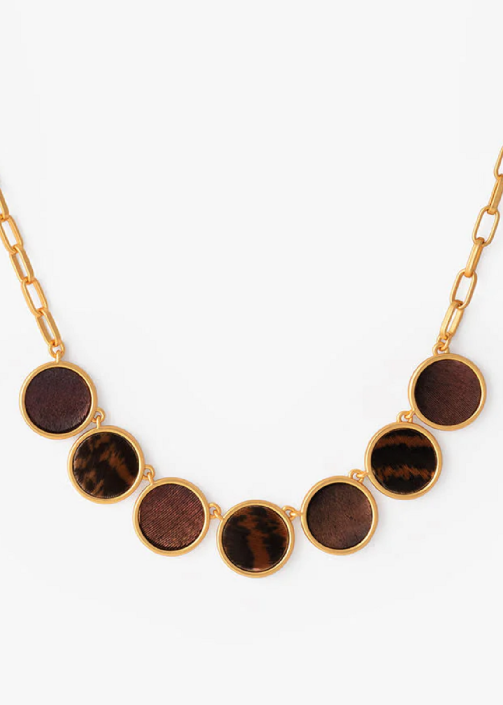 Ellie Multi Bezel Necklace