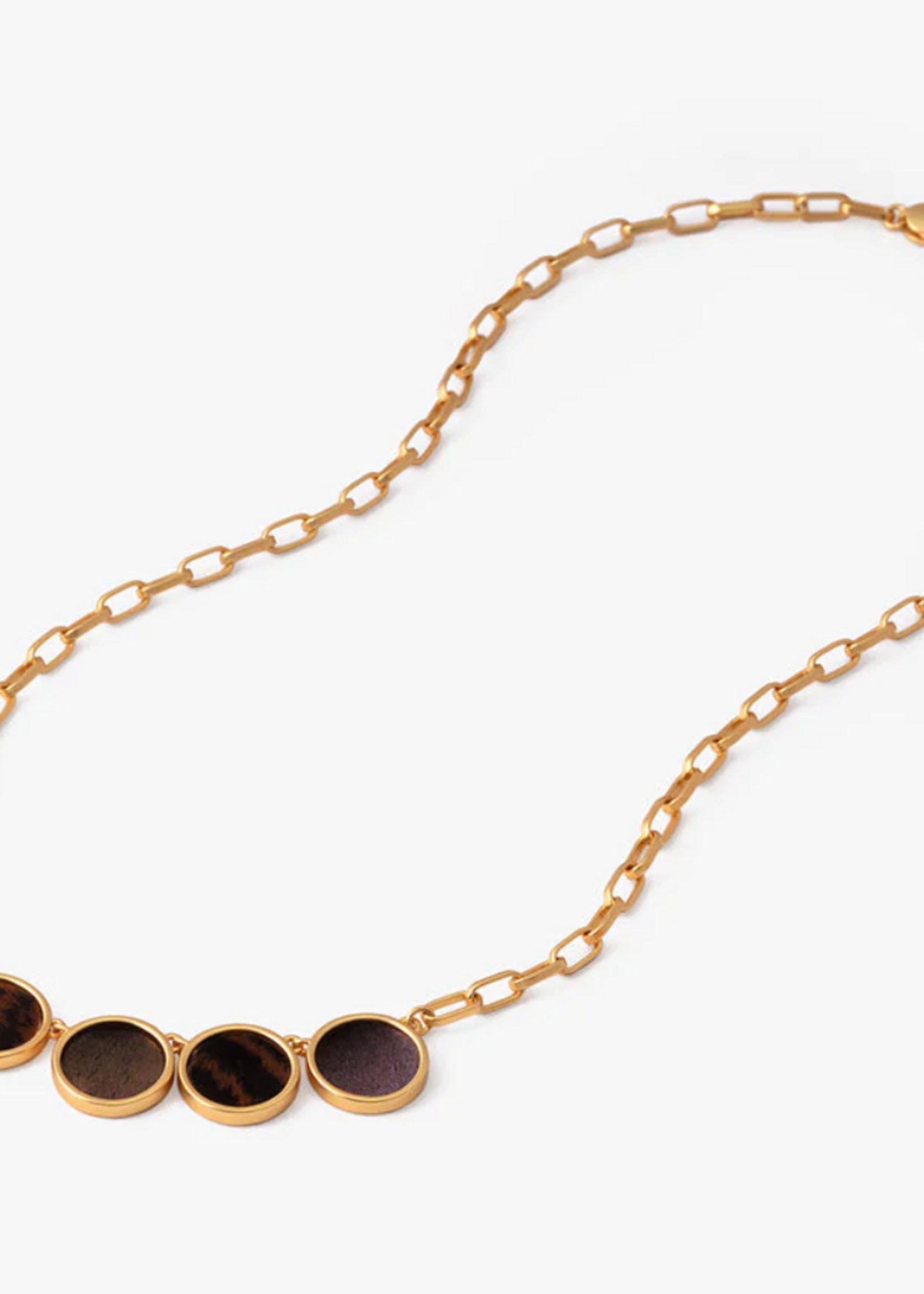 Ellie Multi Bezel Necklace