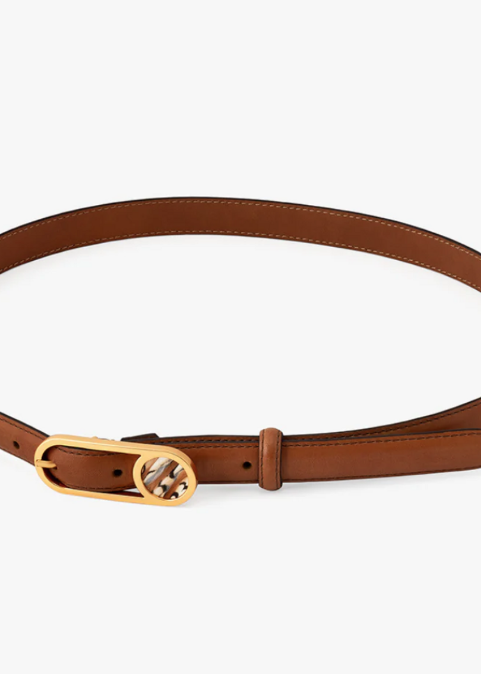 Loblolly Lizzy Belt 74: Tan, Quail, Medium