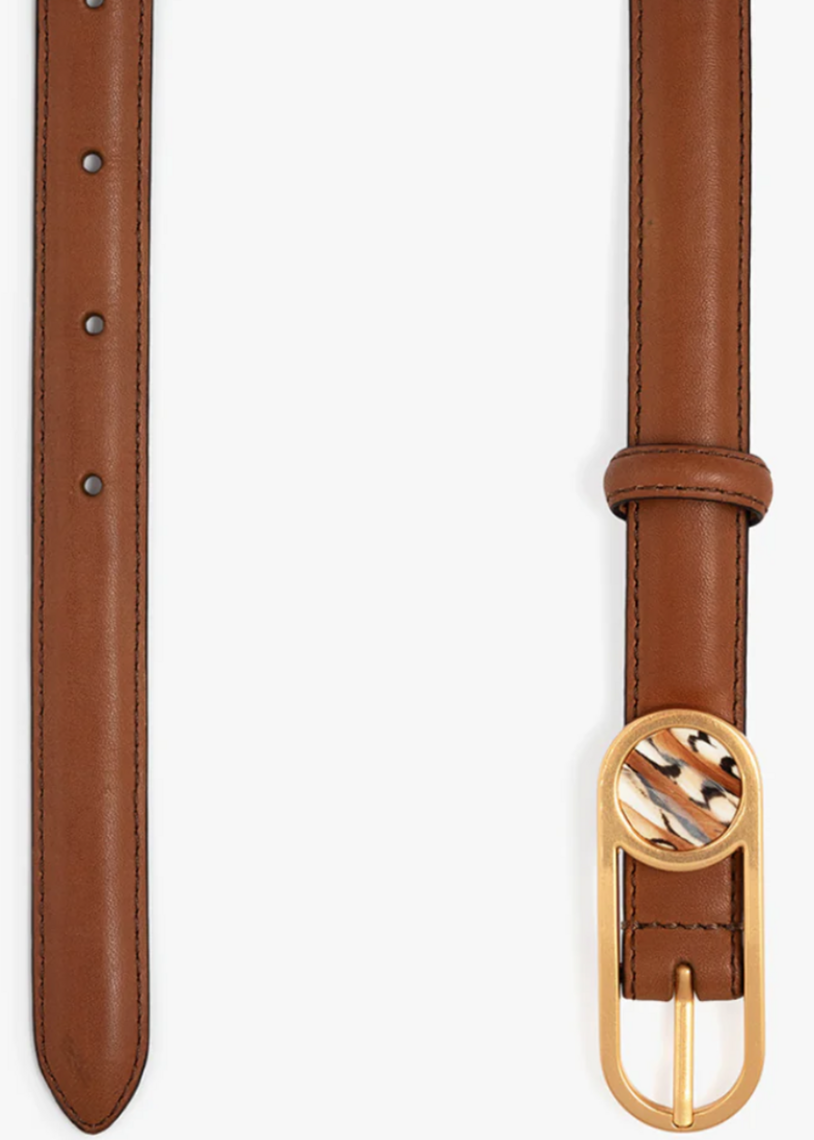 Loblolly Lizzy Belt 74: Tan, Quail, Medium