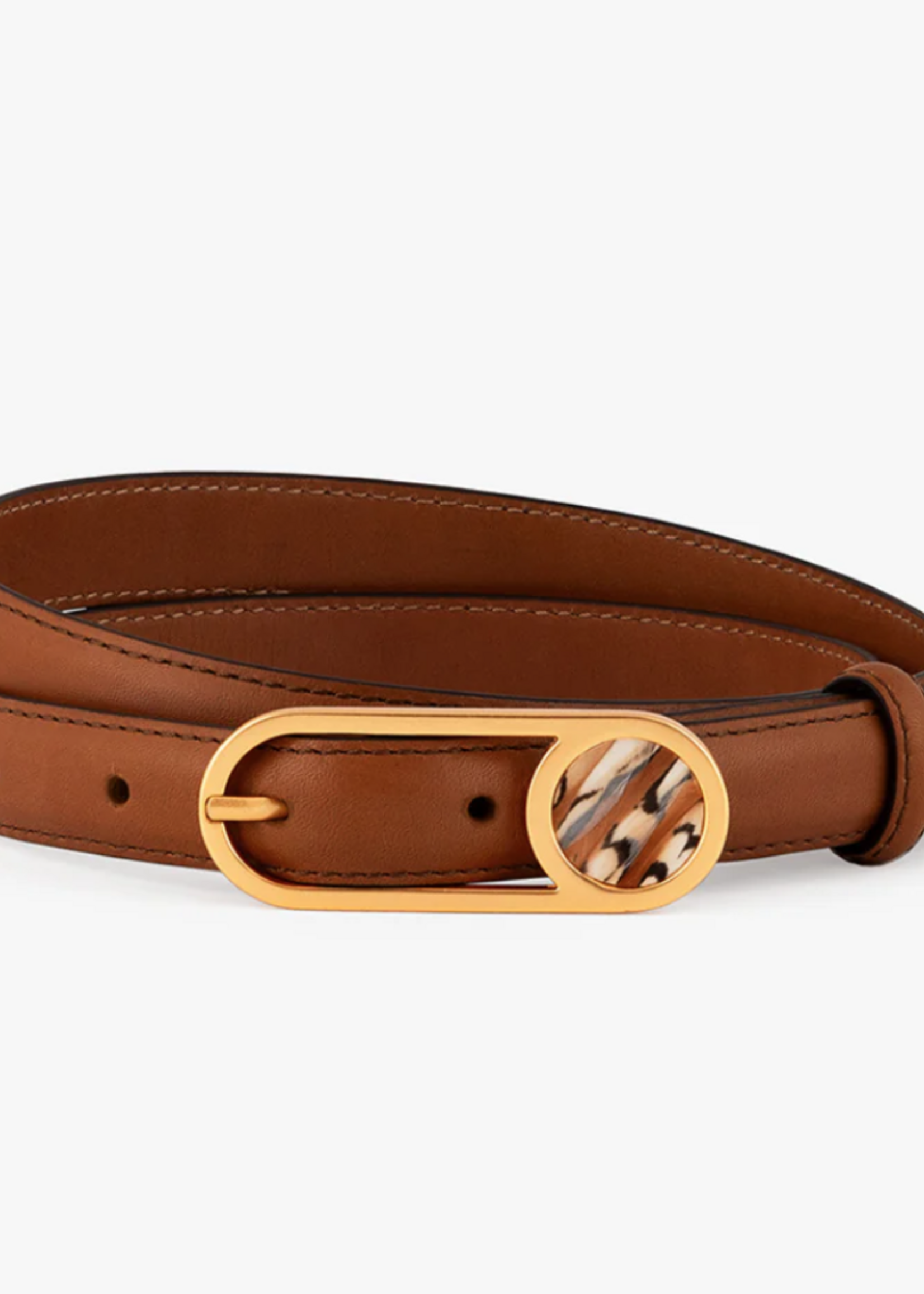Loblolly Lizzy Belt 74: Tan, Quail, Medium