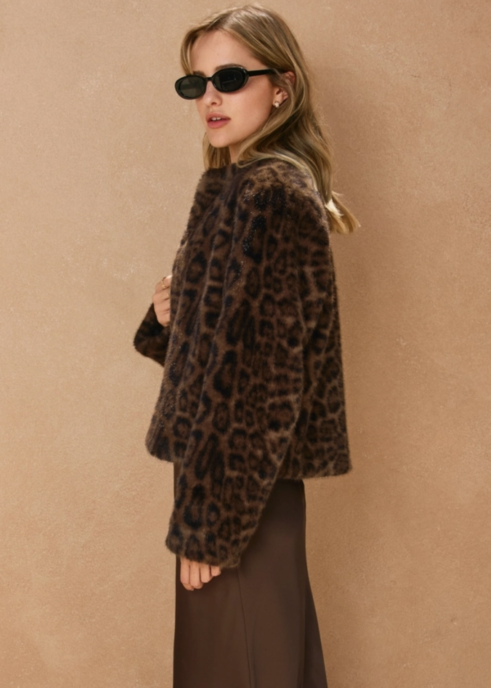 Chasing Horizons Faux Fur Jacket