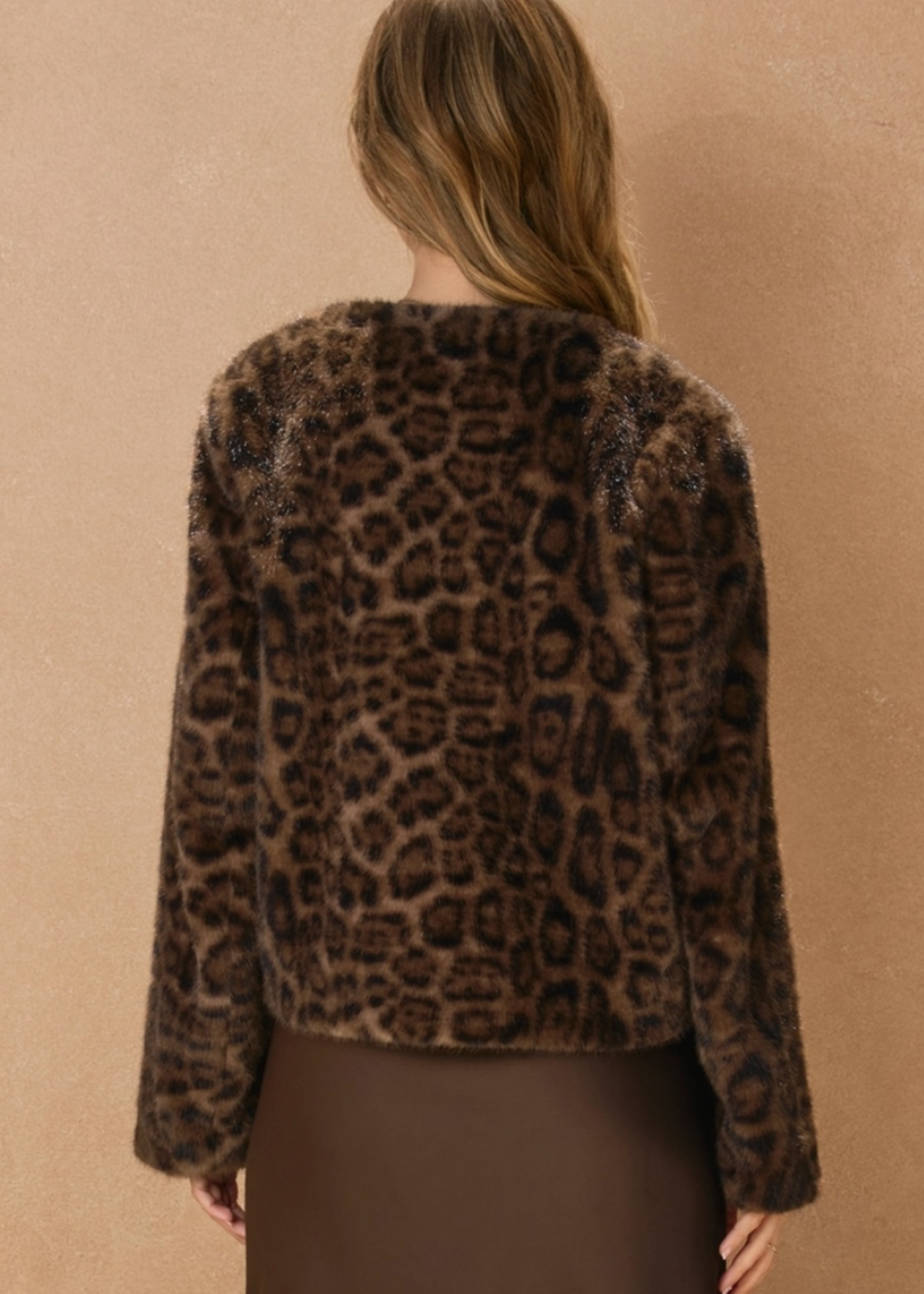 Chasing Horizons Faux Fur Jacket