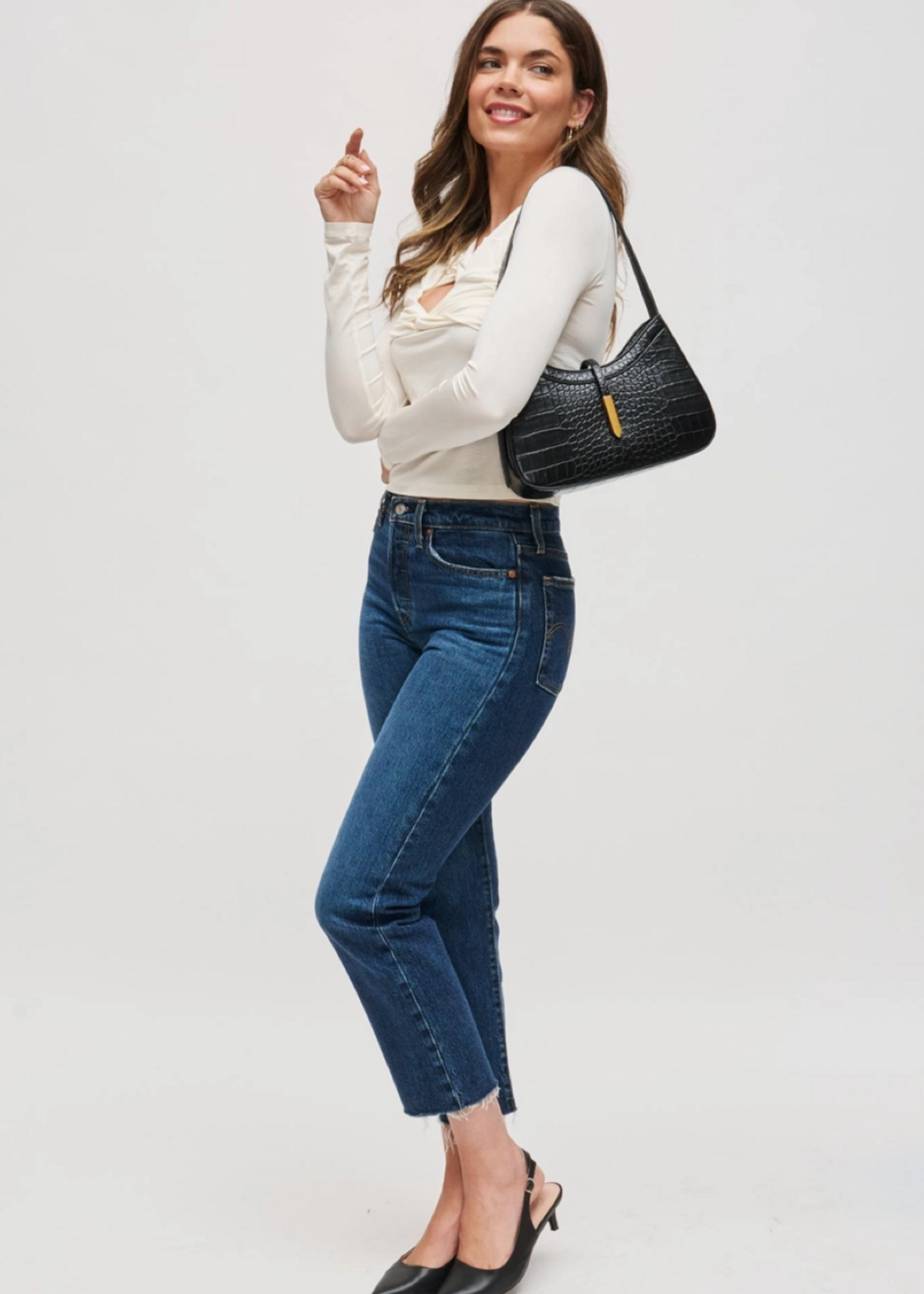 Judith Shoulder Bag Black