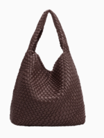 Johanna Espresso Recycled Vegan Shoulder Bag