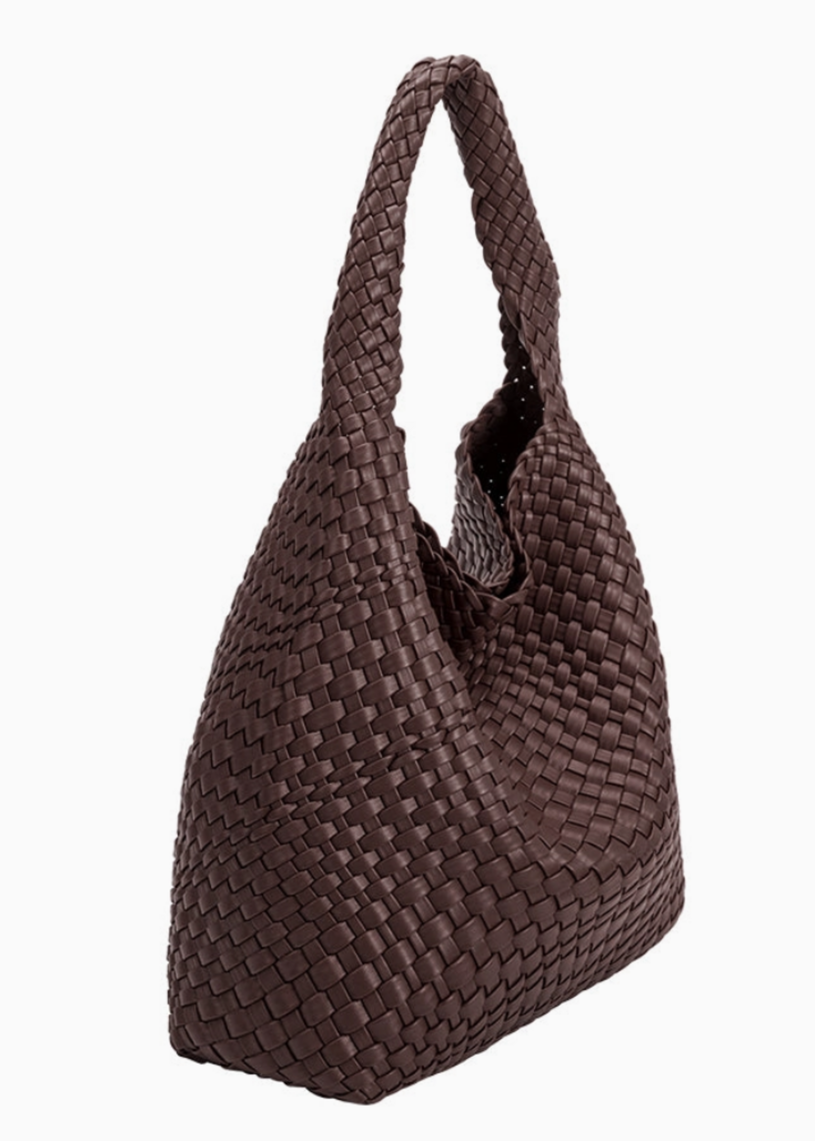 Johanna Espresso Recycled Vegan Shoulder Bag