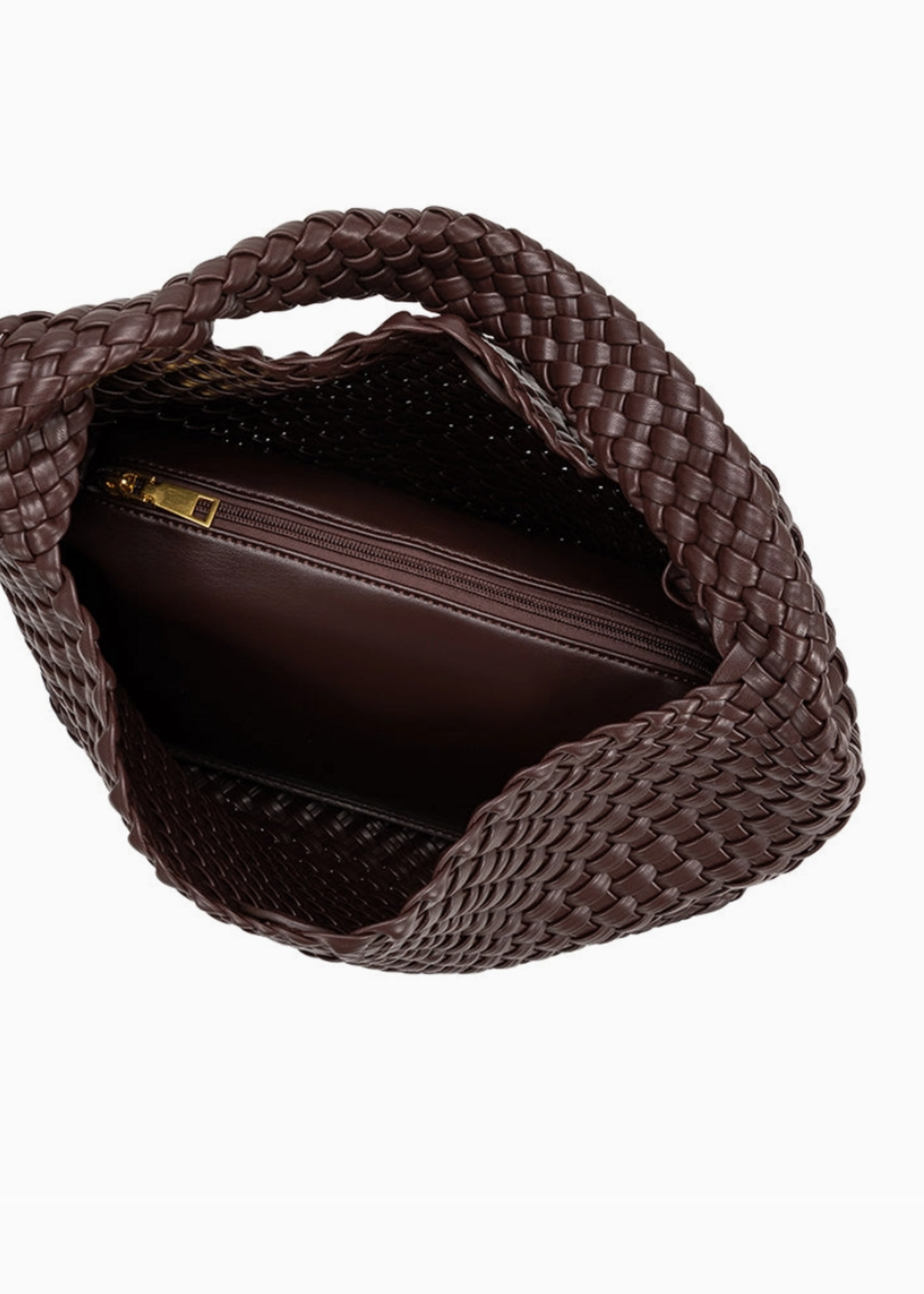 Johanna Espresso Recycled Vegan Shoulder Bag