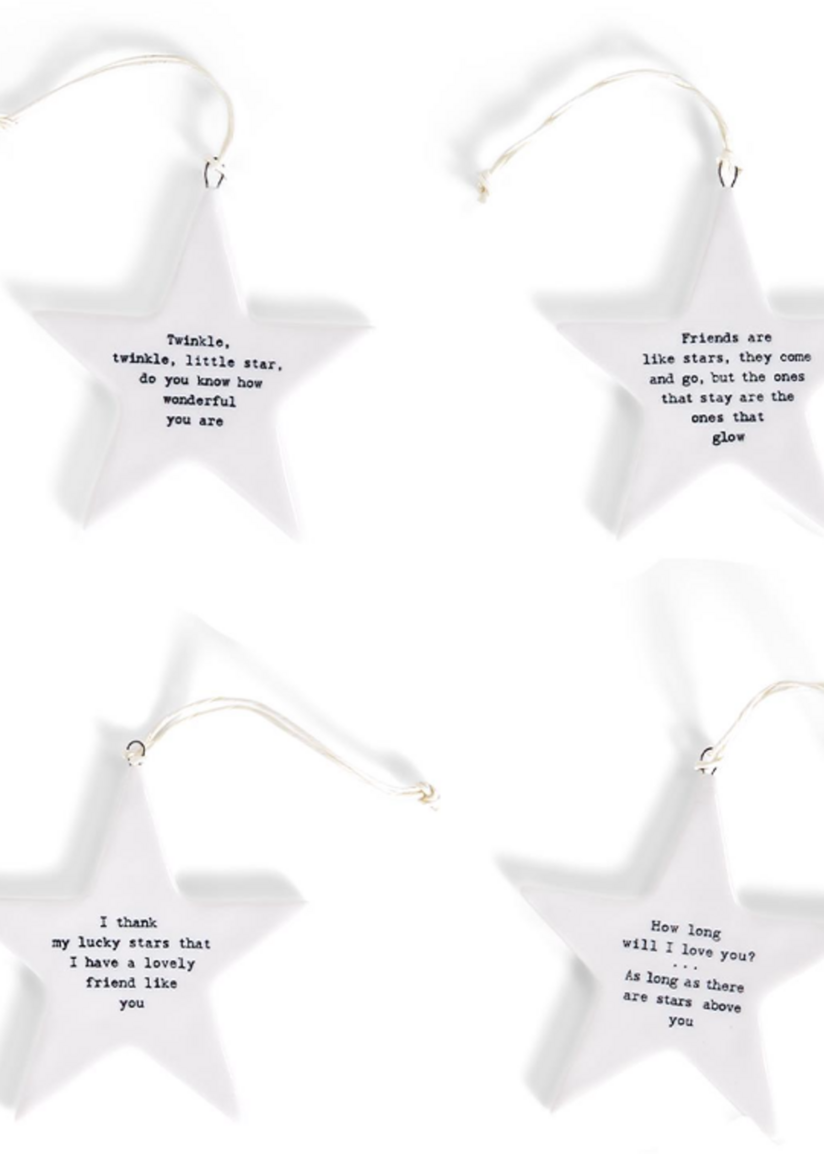 Ornament Assorted Star Ornament
