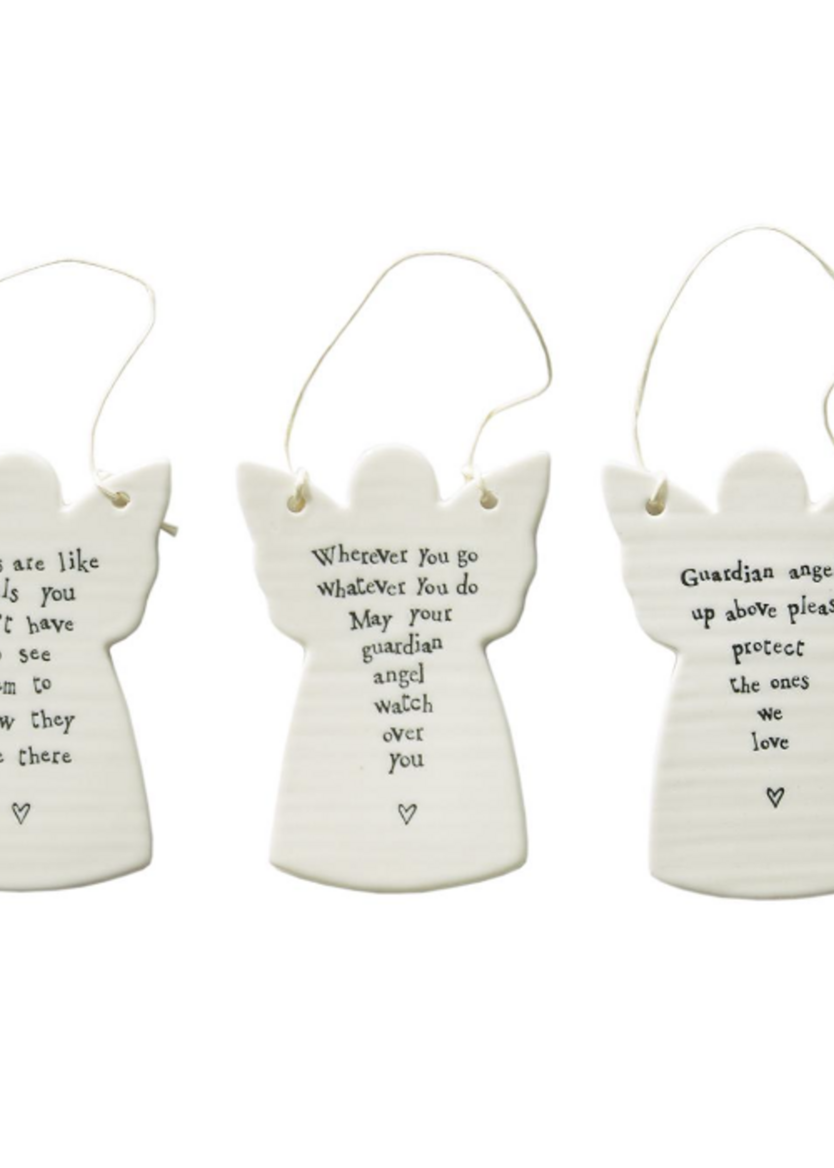 Assorted Angel Heart Ornament