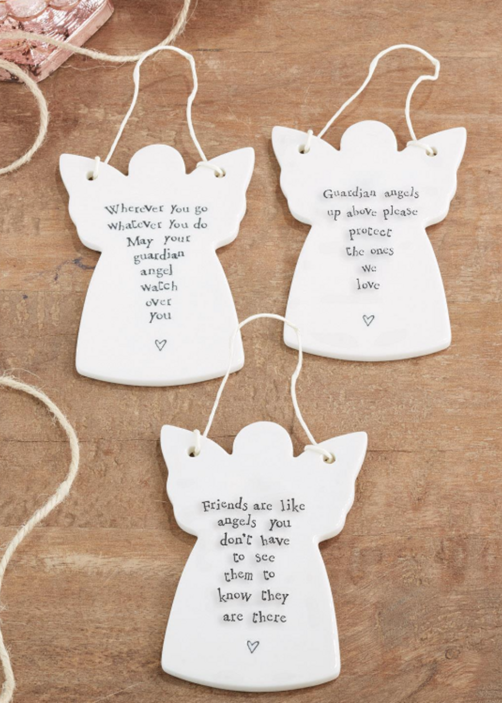 Ornament Assorted Angel Heart Ornament