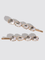 Holiday Gemstone Bobby Pins 2pc Set