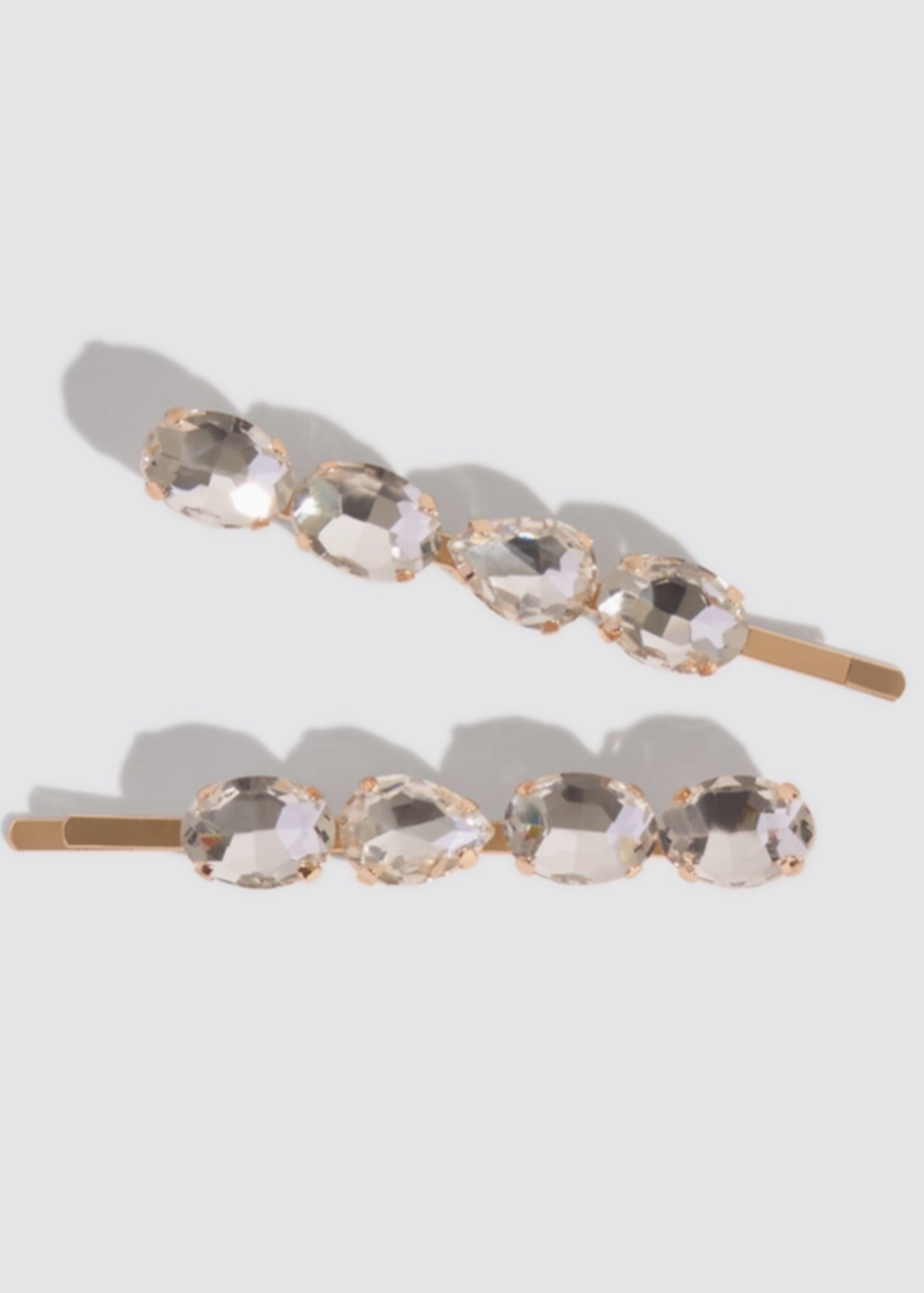 Holiday Gemstone Bobby Pins 2pc Set