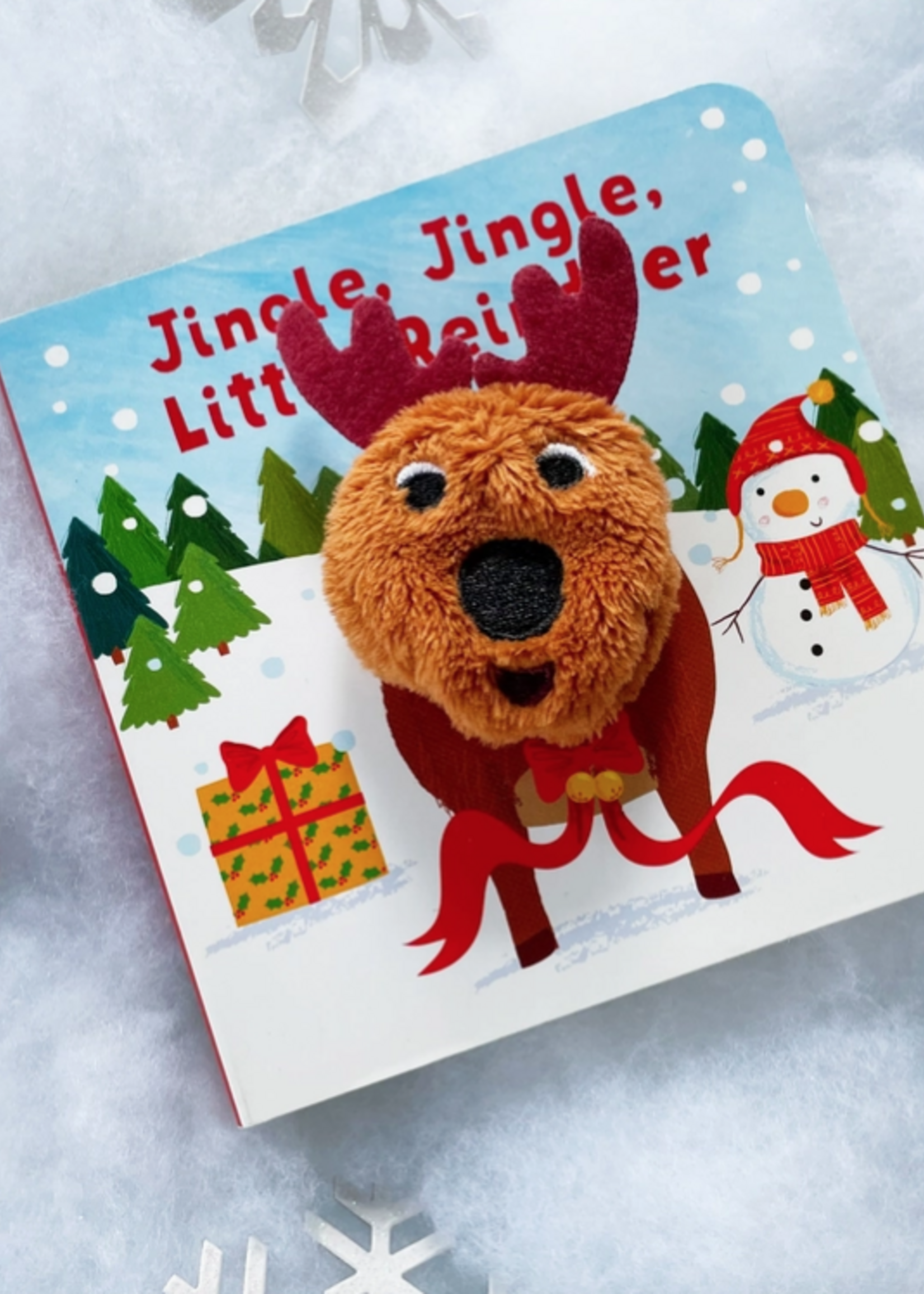 Jingle, Jingle, Little Reindeer Finger Puppet Board Book