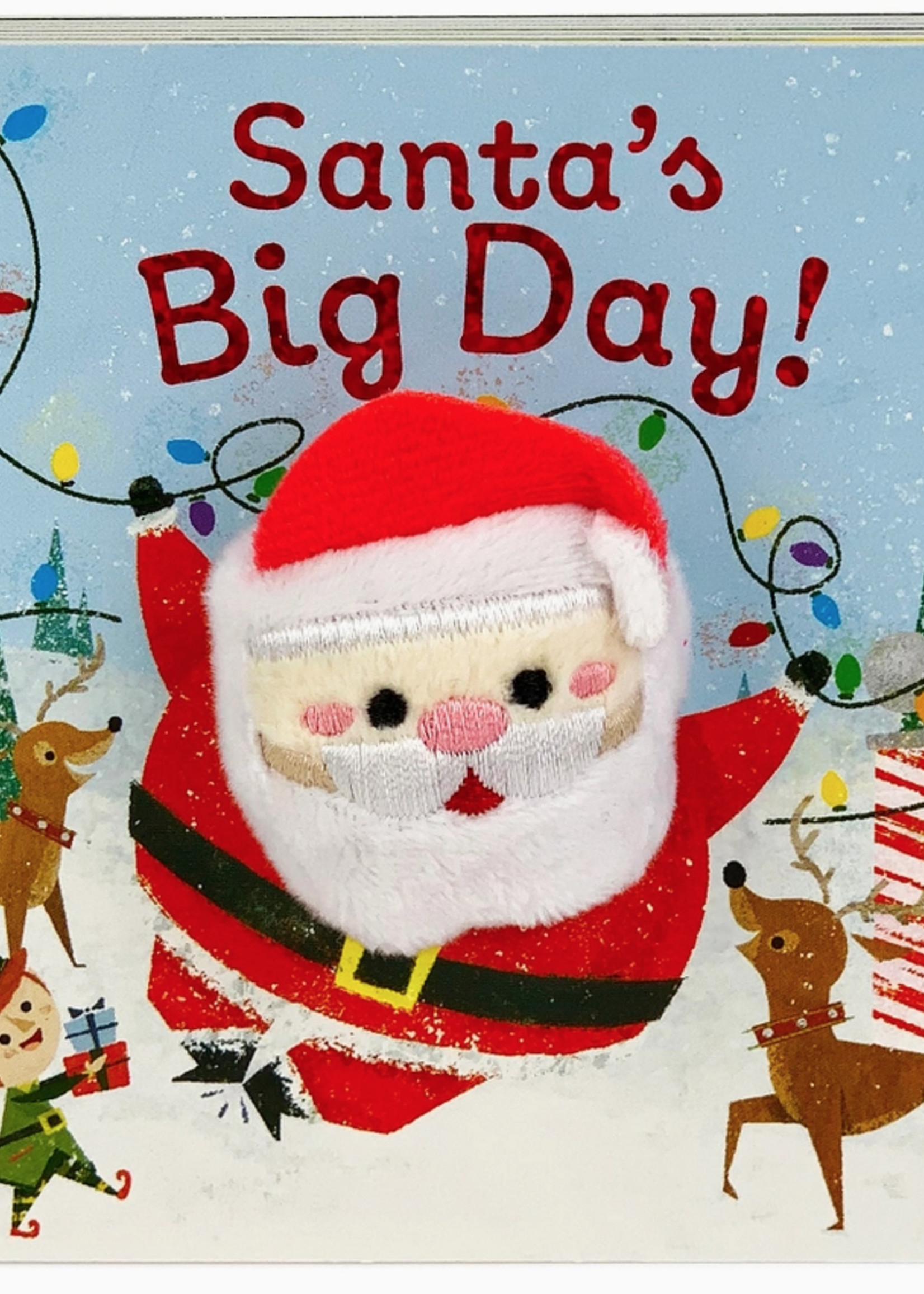 Santa's Big Day Finger Puppet Board Book
