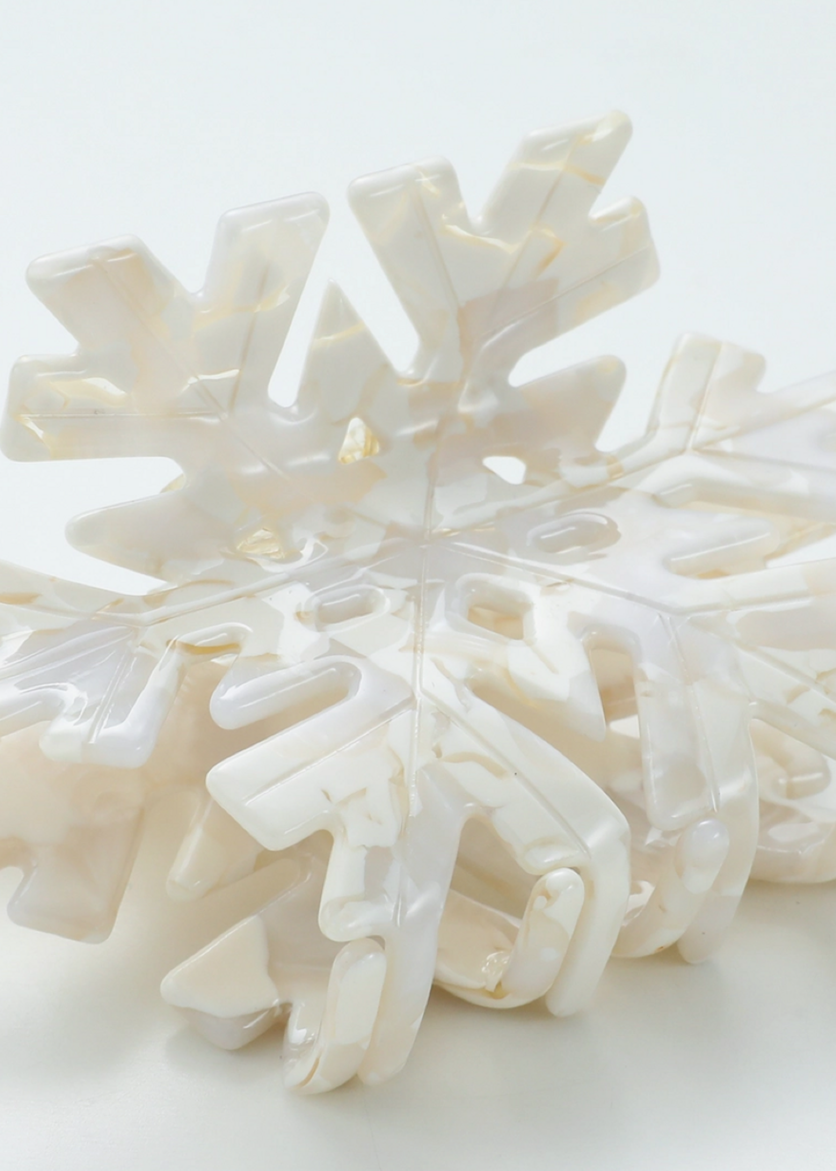 Snowflake Claw Clip