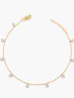 Fun in the Sun Chain Bracelet 14k Gold Plated