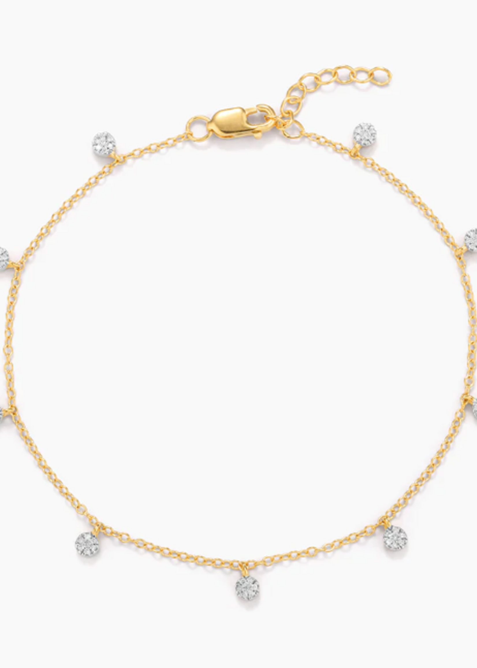 Fun in the Sun Chain Bracelet 14k Gold Plated