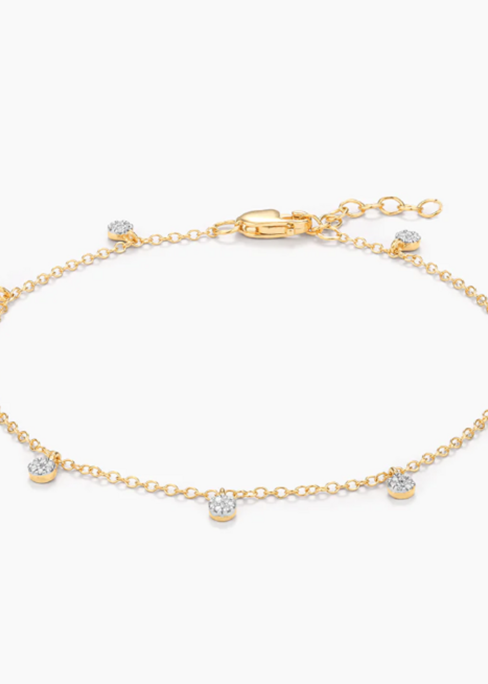 Fun in the Sun Chain Bracelet 14k Gold Plated