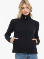 Cashmere Drawstring Cardigan