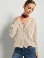Amethyst Cable Cardigan