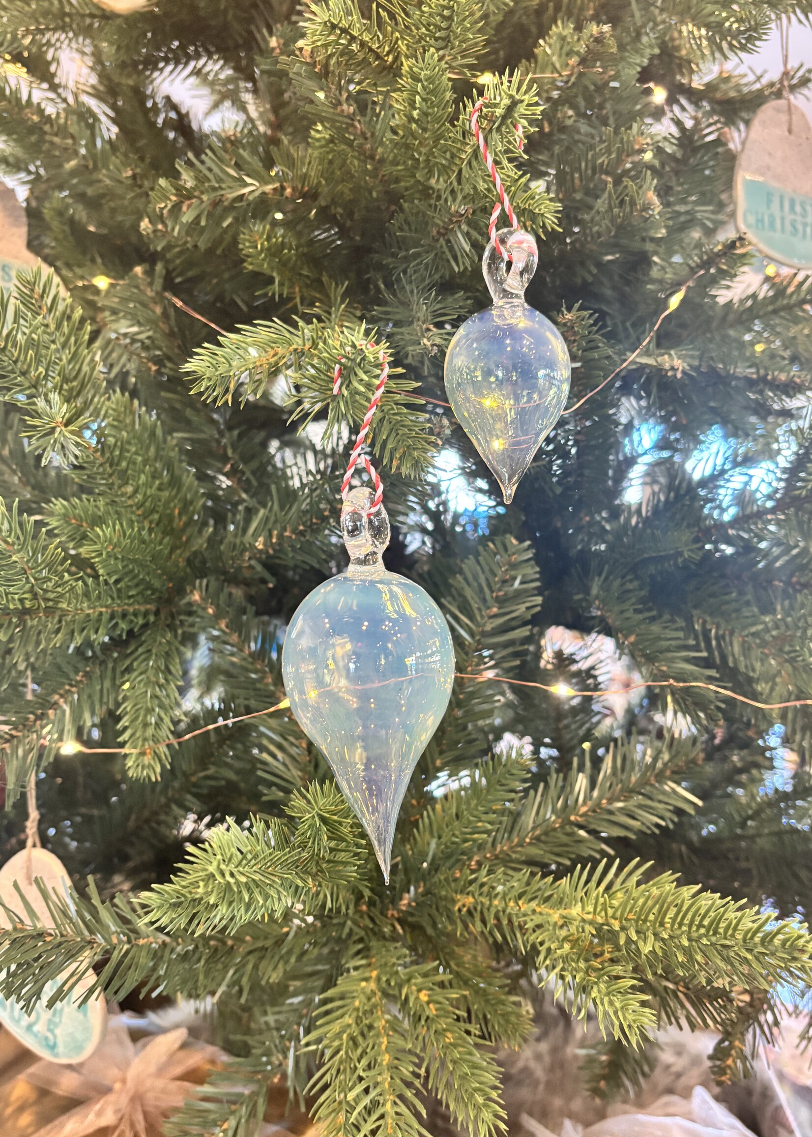 VB Local Handmade Blown Glass Ornament