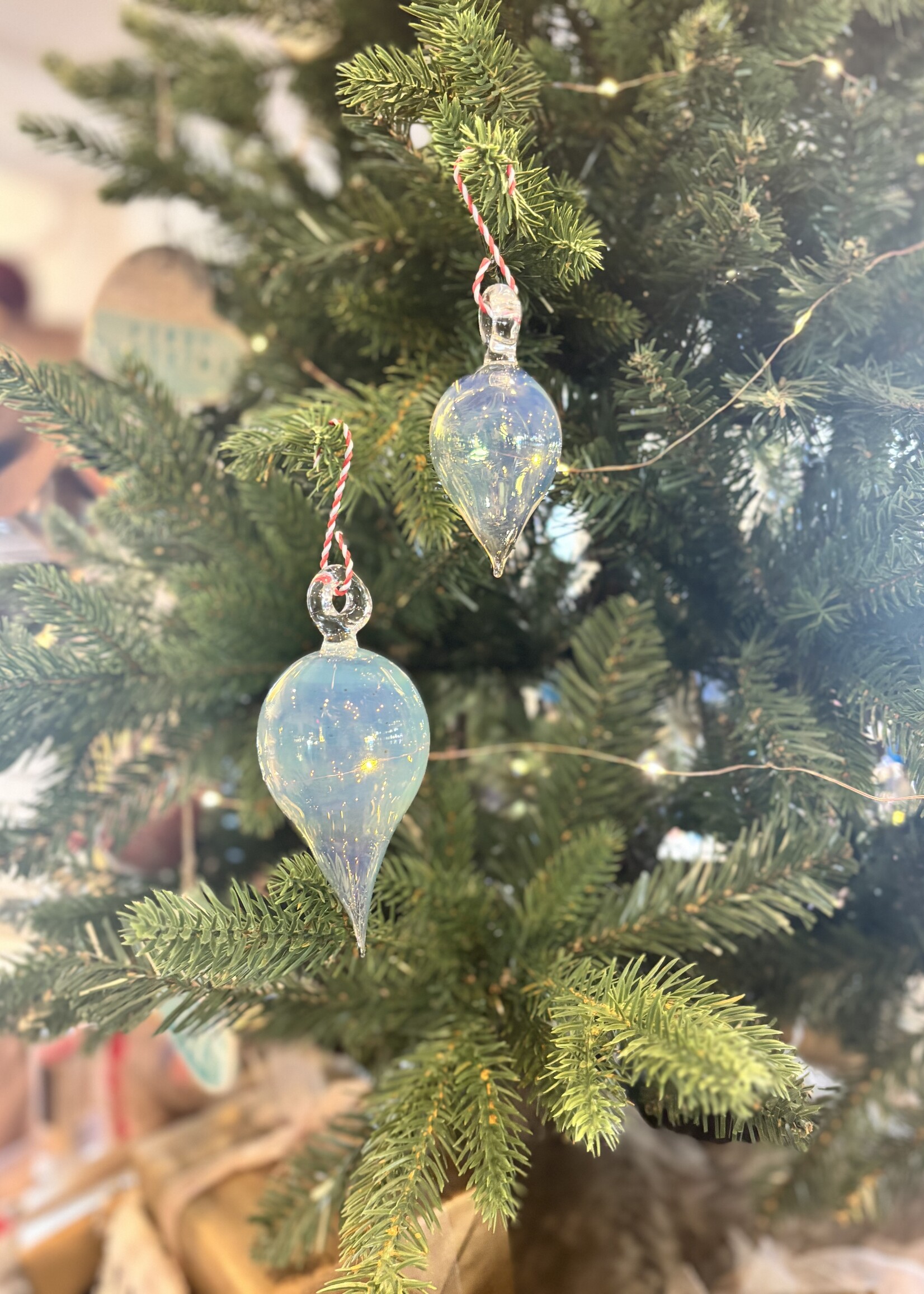 VB Local Handmade Blown Glass Ornament