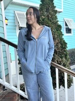 Waterman's Woody CA Wave Full Zip Hoodie