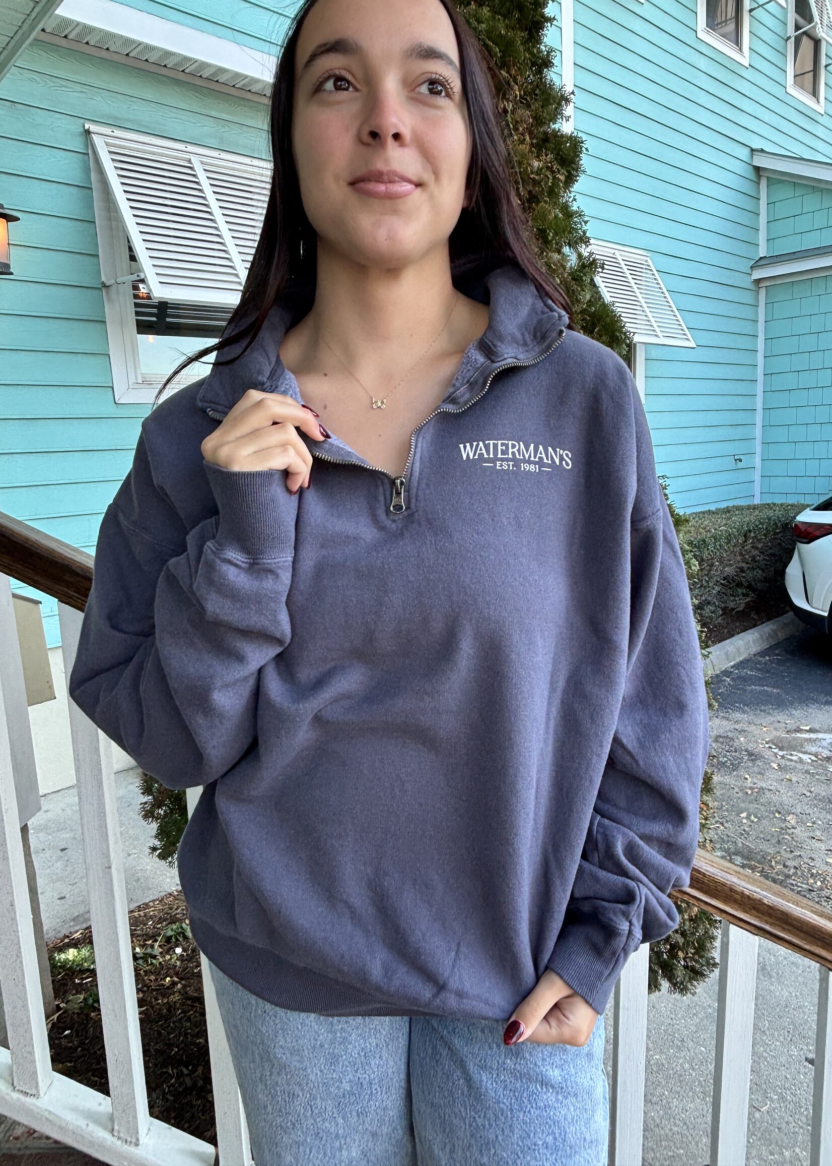 Waterman's Woody ComfortWash Quarter Zip