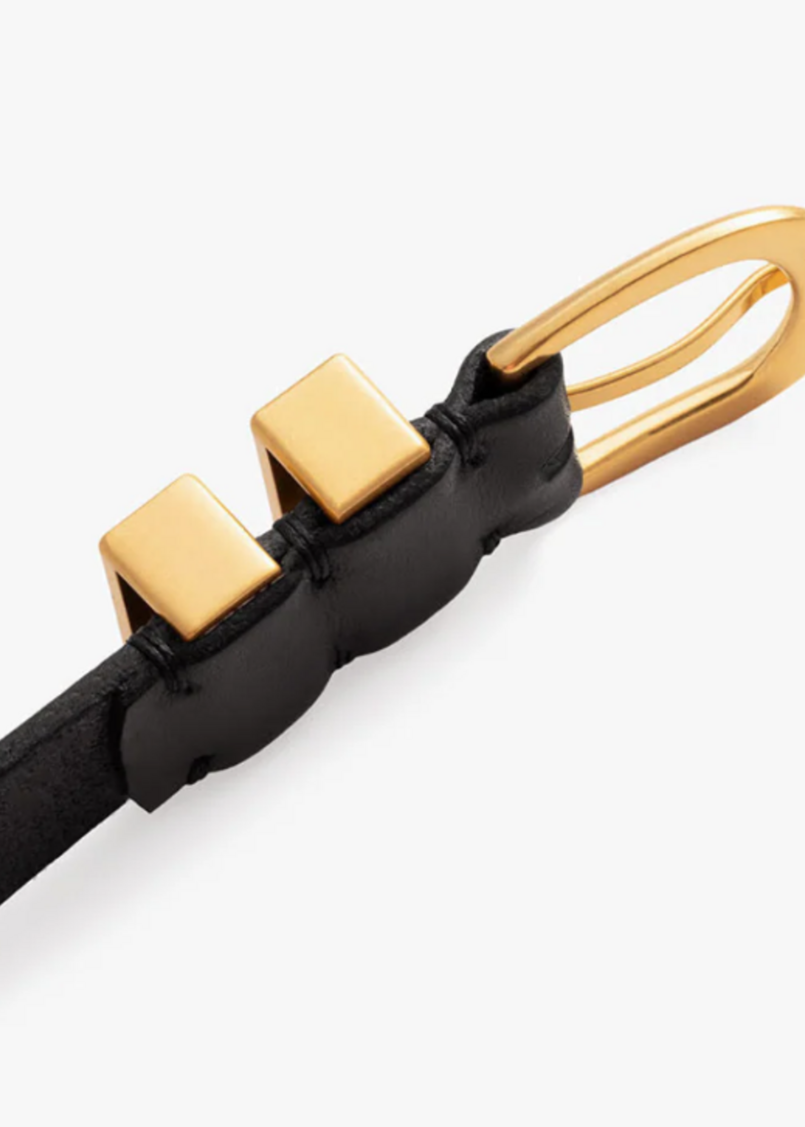 Over the Moon Maddie Belt, Black Guinea, Small