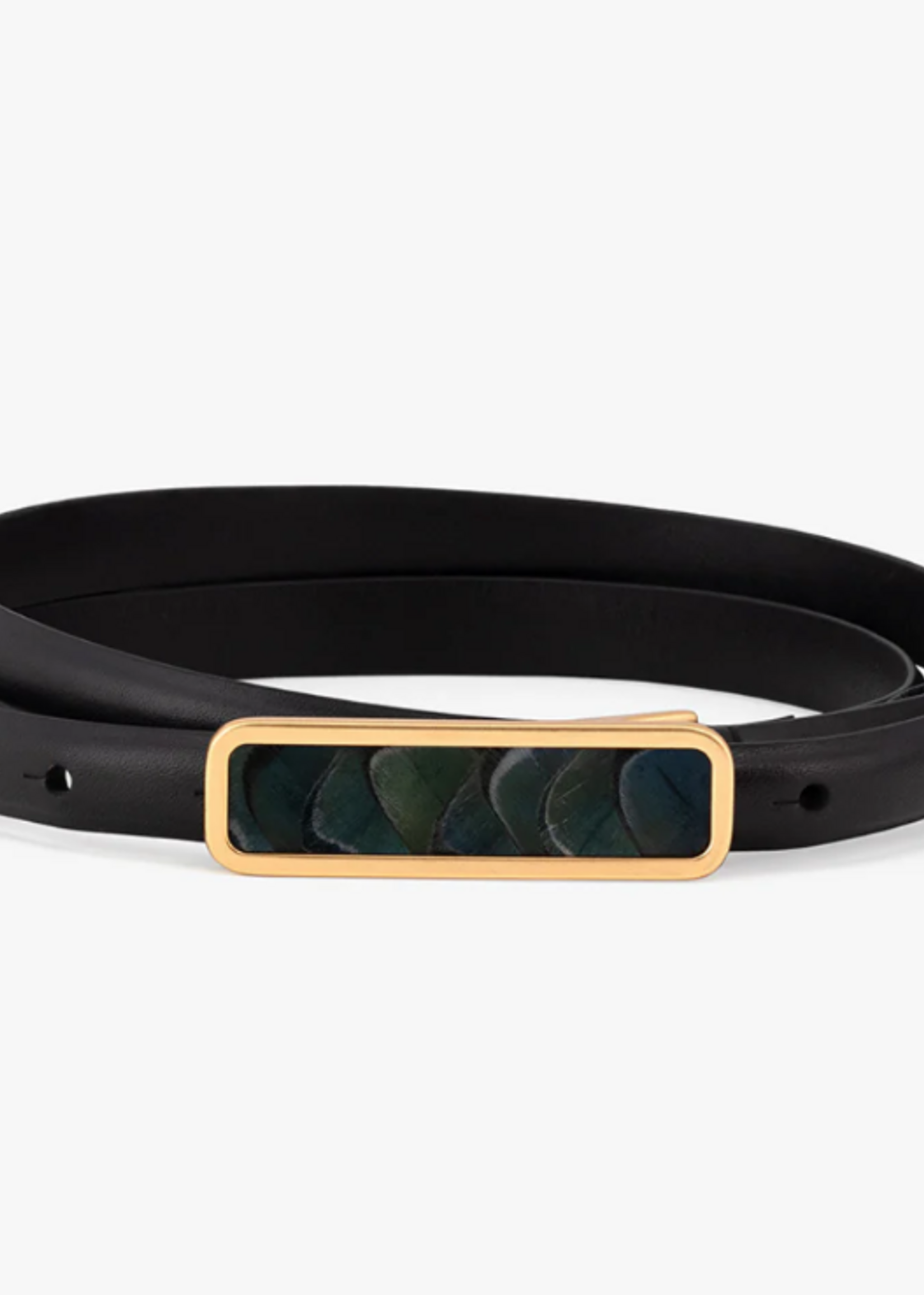 ACE Basin Abby Belt: Black, Navy Lady, Small