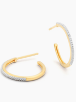 A Hoop Thing Small Hoop Earrings 14k Gold Plated